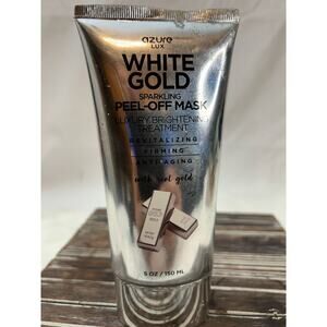 NEW Sealed White Gold Sparkling Peel-Off Mask Luxury Brightening Treatment 5 oz